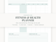 Fitness and Health Planner